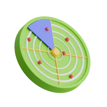 Radar  3D Icon