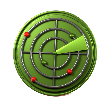 Radar  3D Icon