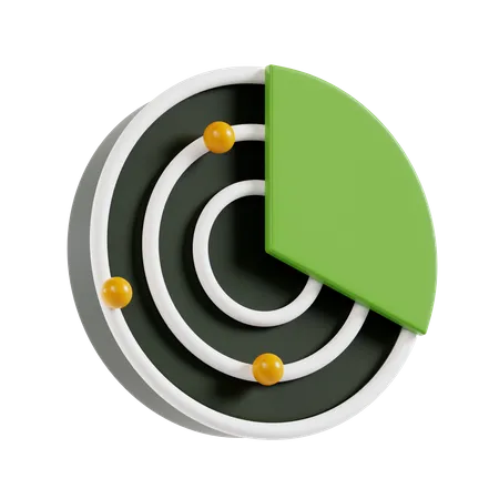 Radar  3D Icon