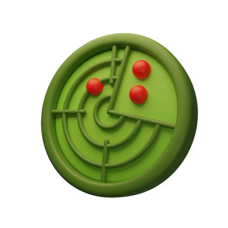 Radar  3D Icon