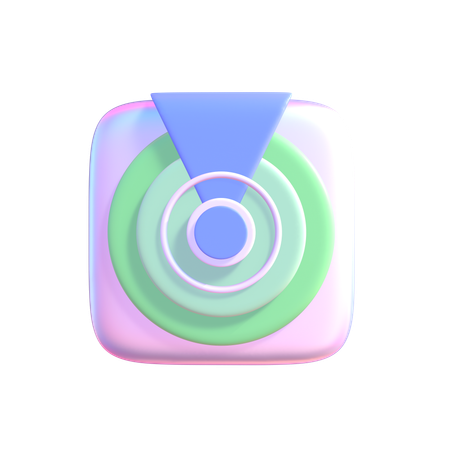 Radar  3D Icon