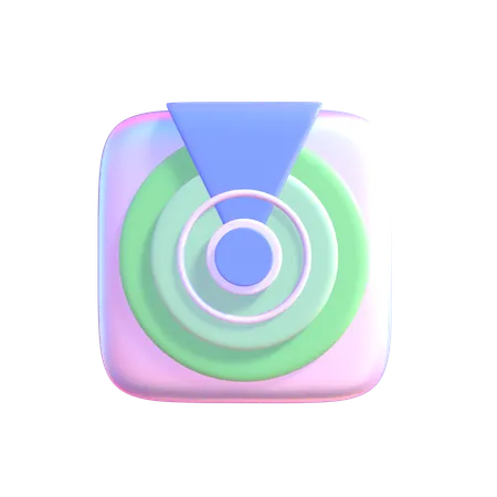 Radar  3D Icon