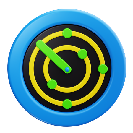 Radar  3D Icon