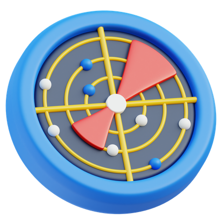 Radar  3D Icon