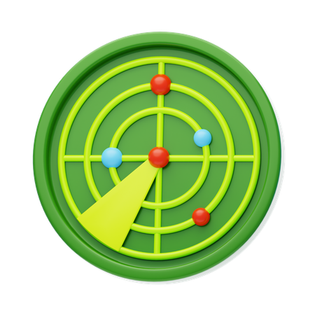 Radar  3D Icon