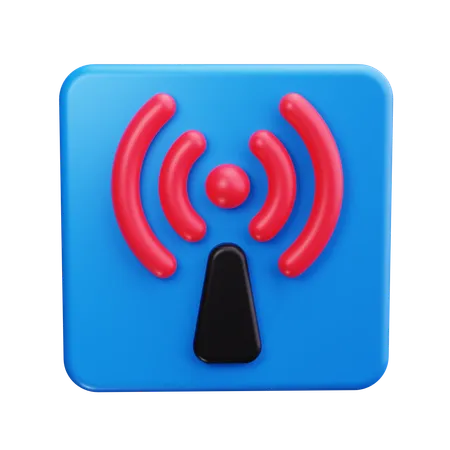 Radiação ionizante  3D Icon