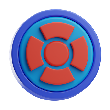 Radiación  3D Icon