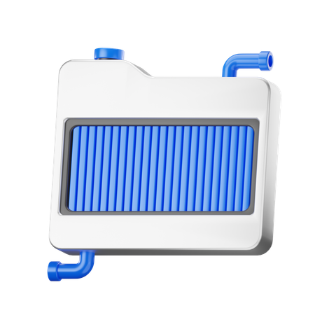 Radiador  3D Icon