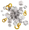 Radiant Snowflake Abstract Geometric
