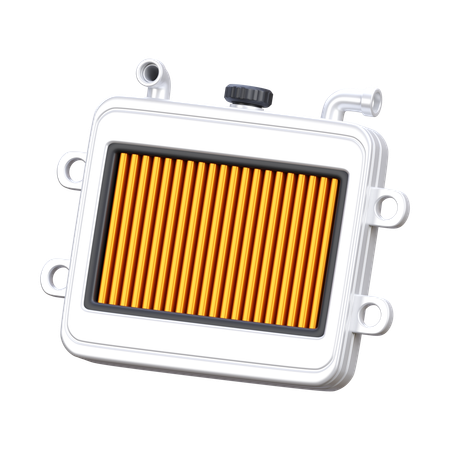 Radiateur  3D Icon