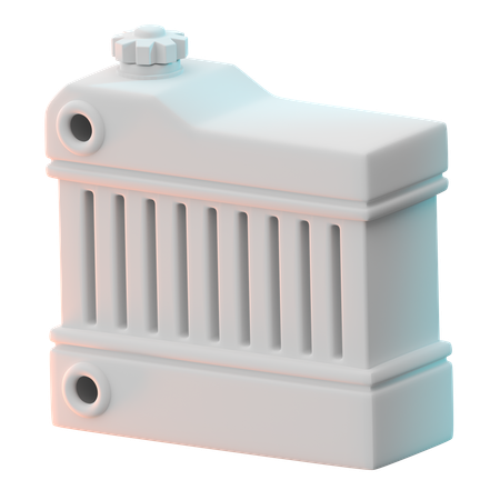 Radiateur  3D Icon