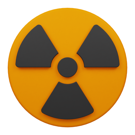 Radiation  3D Icon
