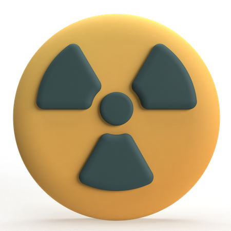 Radiation  3D Icon