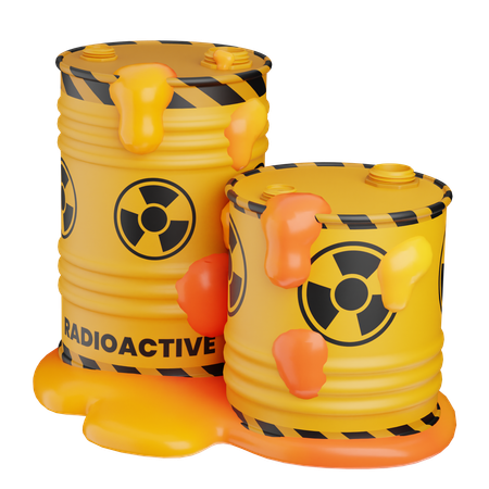 Radiation  3D Icon
