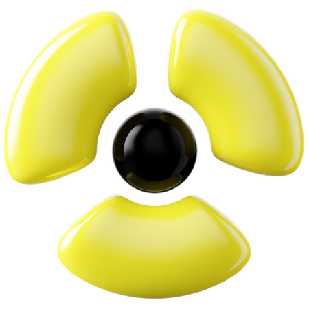 Radiation  3D Icon