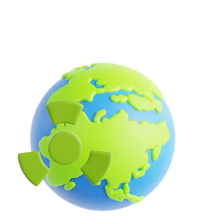 Radiation  3D Icon