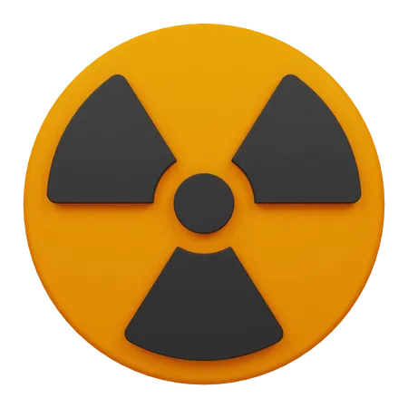 Radiation  3D Icon