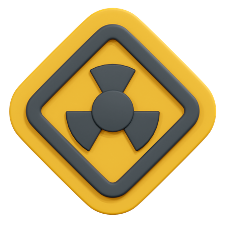 Radiation  3D Icon