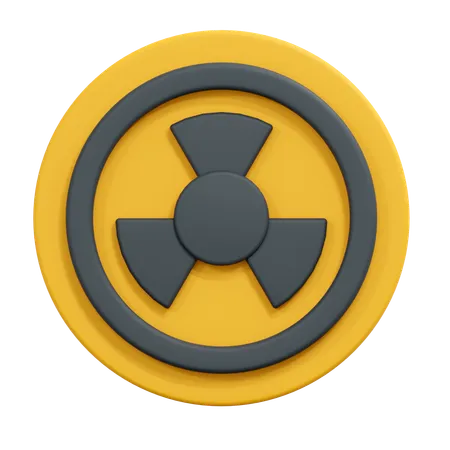 Radiation  3D Icon