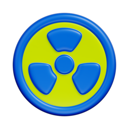 Radiation  3D Icon