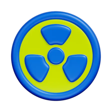 Radiation  3D Icon