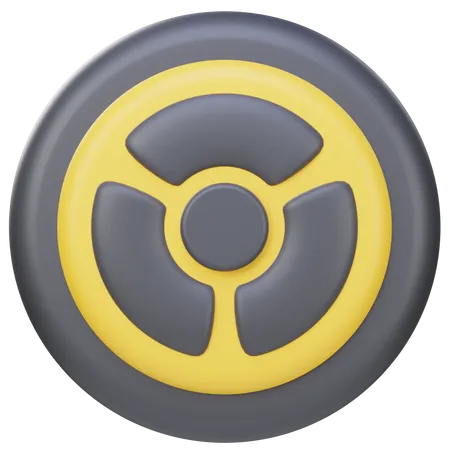 Radiation  3D Icon