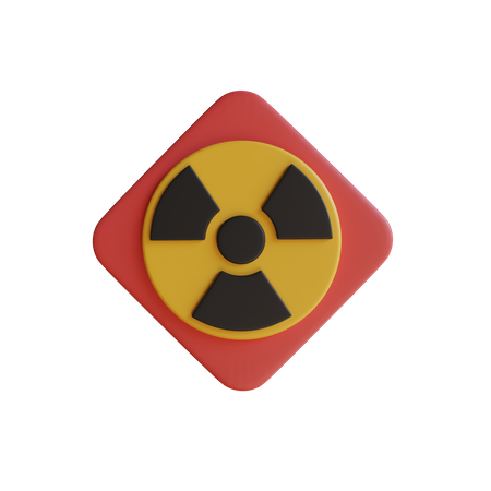 Radiation  3D Icon