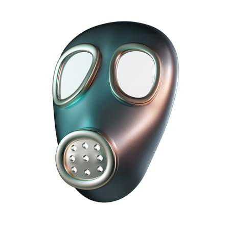 Radiation Mask  3D Icon