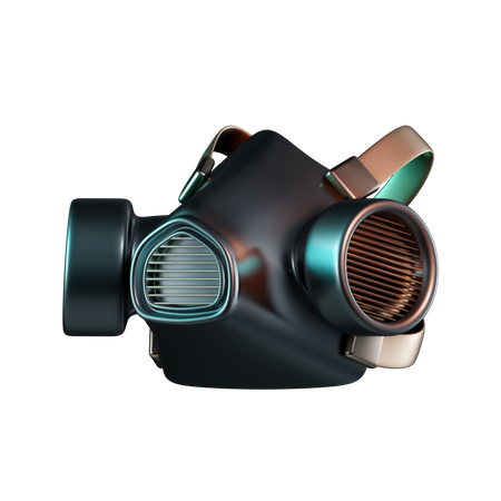 Radiation Mask  3D Icon