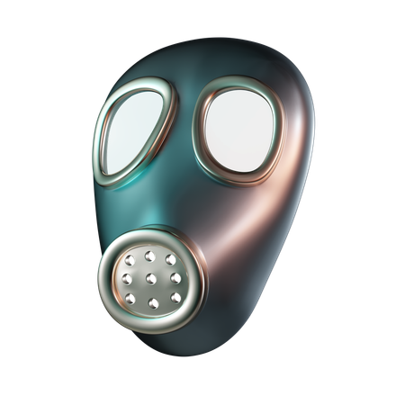 Radiation Mask  3D Icon