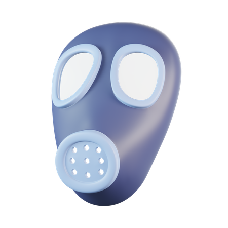 Radiation Mask  3D Icon