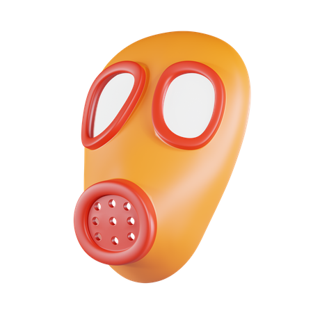 Radiation Mask  3D Icon