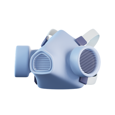 Radiation Mask  3D Icon