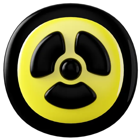 Radiation1  3D Icon