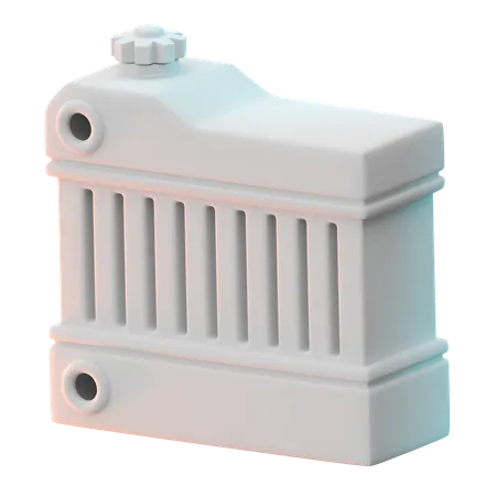 ラジエーター  3D Icon
