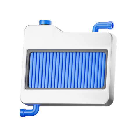 ラジエーター  3D Icon