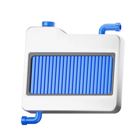 ラジエーター  3D Icon