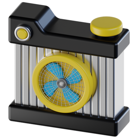 Radiator  3D Icon