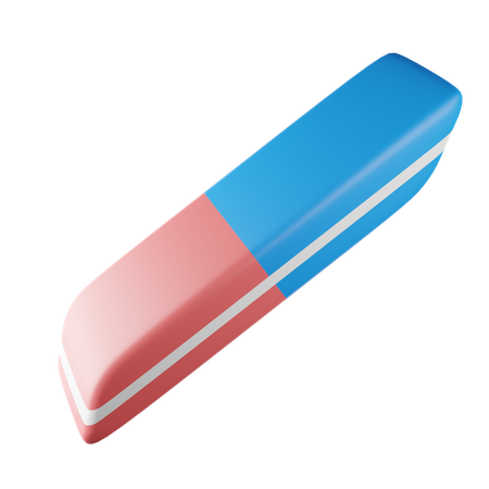 Radiergummi  3D Icon