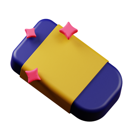 Radiergummi  3D Icon