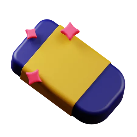Radiergummi  3D Icon