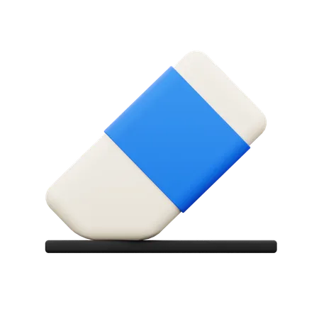 Radiergummi  3D Icon