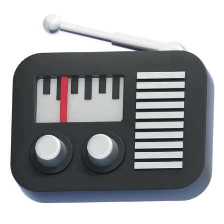 RADIO  3D Icon