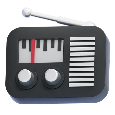 RADIO  3D Icon