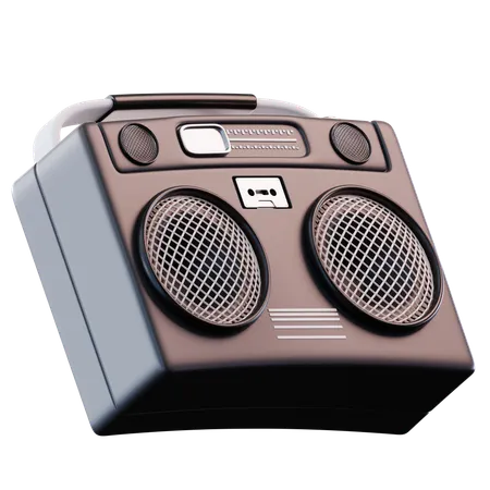 Radio  3D Icon