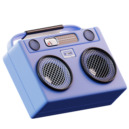 Radio  3D Icon
