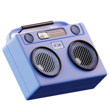 Radio  3D Icon