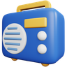 3d radio station logo