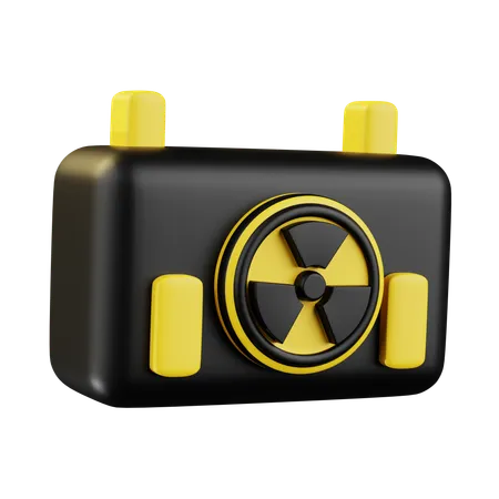 Radio Aktiv Battery  3D Icon