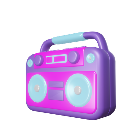 Bande radio  3D Icon